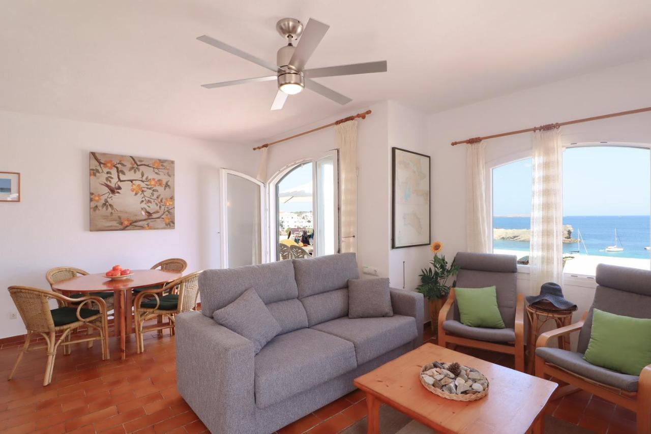 Belvedere, Family-Friendly, Nice, First-Line Apartment With Stunning Beach And Sea Views,Ac Arenal d'en Castell Buitenkant foto